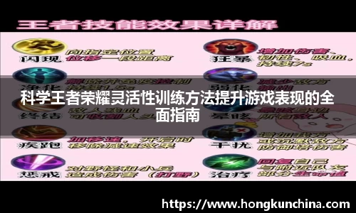 科学王者荣耀灵活性训练方法提升游戏表现的全面指南